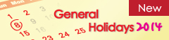 General Holidays
