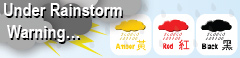 Under Rainstorm Warning&hellip;