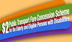 Public Transport Fare Concession Scheme for the Elderly and Eligible Persons with Disabilities