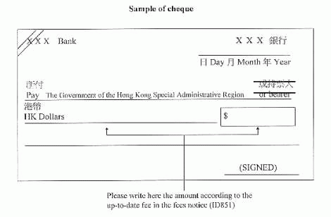 how to fill out a cheque