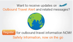 Registration of Outbound Travel Information