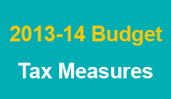 2013-14 Budget Tax Measures