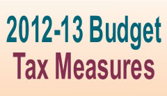 2012-13 Budget Tax Measures