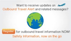 Registration of Outbound Travel Information