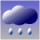 Cloudy with rain and squally thunderstorms. Rain will be heavy at times. Temperatures will range between 26 and 29 degrees. Moderate to fresh west to southwesterly winds, occasionally strong over offshore waters and on high ground. There will be swells over the sea.