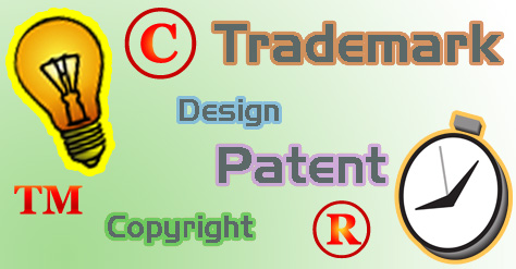 Registration of Trademarks, Patents & Designs