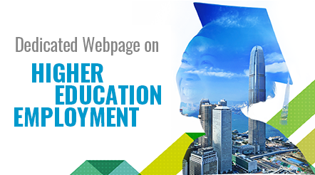 Dedicated Webpage on Higher Education Employment
