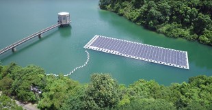 Floating solar energy generation systems on Shek Pik Reservoir