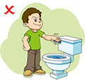 Avoid flushing unnecessarily.