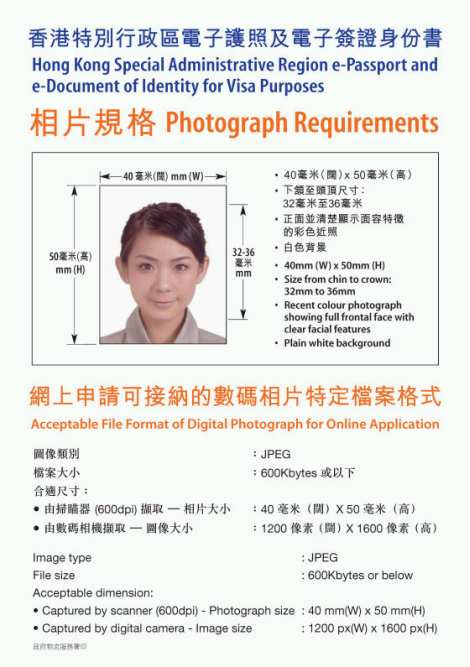 Application for HKSAR Passport