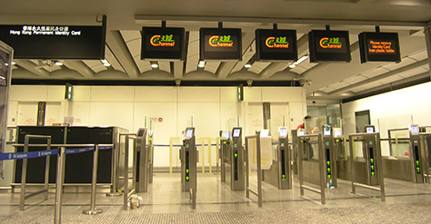 经常访港旅客使用e-道服务