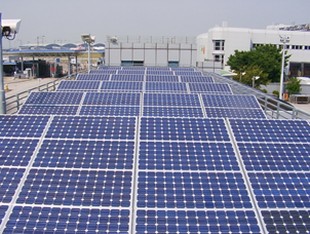 機場警署的太陽能發電系統