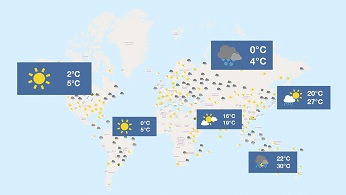 世界天气资讯